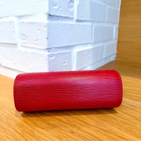 Louis Vuitton Authentic Vintage Custom Red Epi Dauphine PM Crossbody Bag - Picture 6 of 14